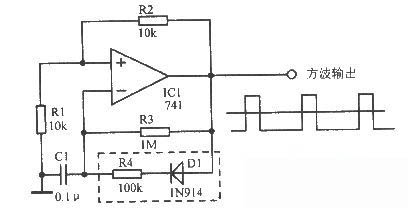 非对称方波电路