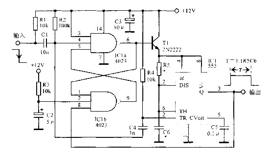 微等候功率方波产生电路