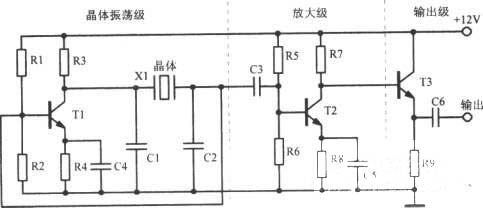 ZXB一1型低频振荡器及其振荡电路等效电路图