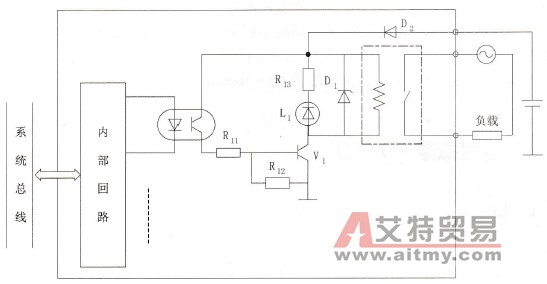 PLC的继电器型开关量输出模块