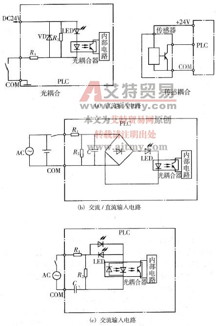 开关量输入接口电路