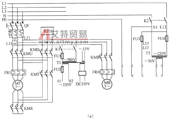自动扶梯的PX2N系列PLC控制系统设计