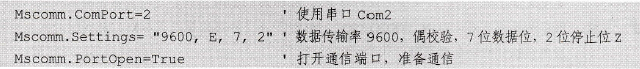 用Visual Basic实现OMRON PLC与计算机的串行通信