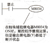  断开输出继电器