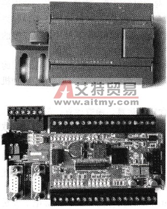 移去上盖的PLC