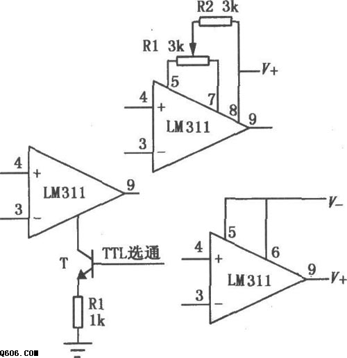 LM111 LM211 LM311单电压比较器