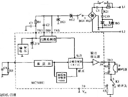 mc34011振铃电路图