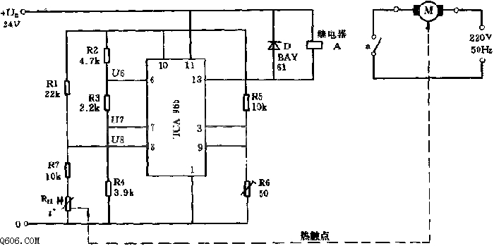 温度控闭保护电路图