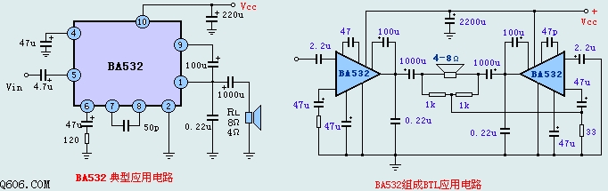 BA532功放电路图