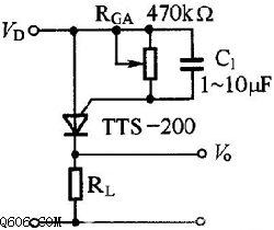 tts-200温控晶体闸管电路图