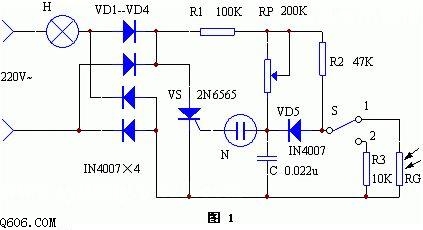 光敏自动调光台灯DIY