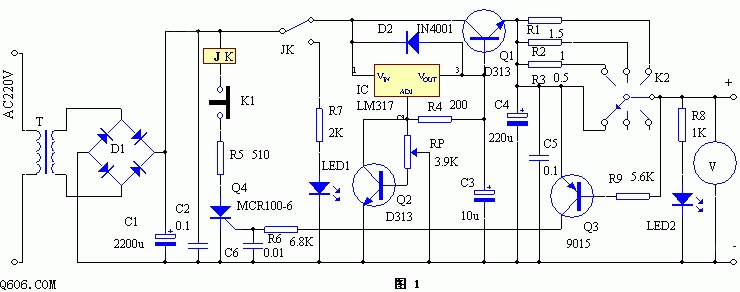 DIY具限流档位及电压可调稳压电源