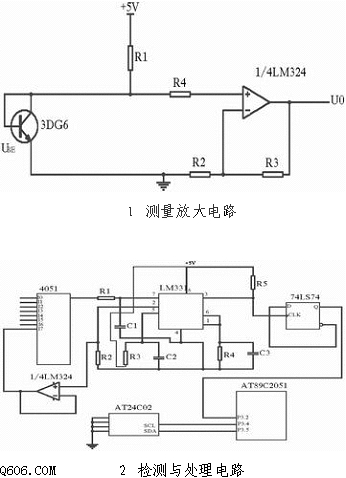 低成本高精度温度测量电路图