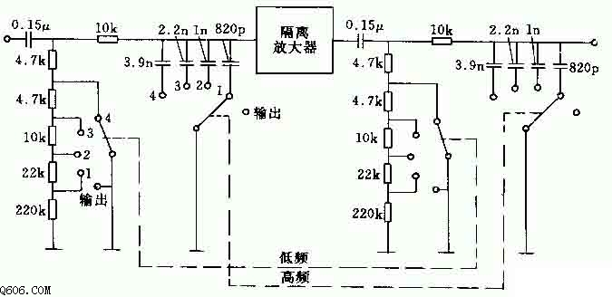 低频高频滤波器电路图