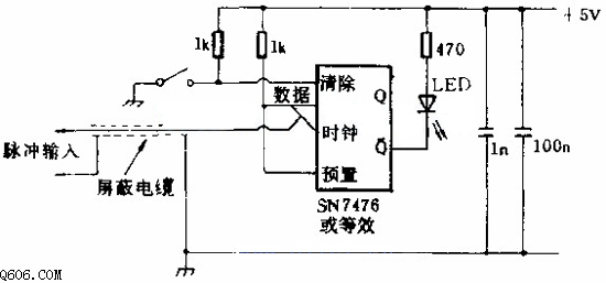 纳秒脉冲检测电路图