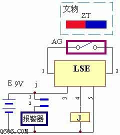 负载传感器及其应用-文物报警器电路图