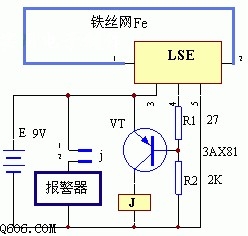电网断线报警器电路图