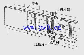 壁装电缆桥架方法图解