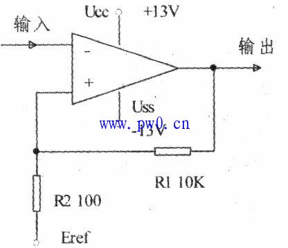 滞回比较器的工作原理